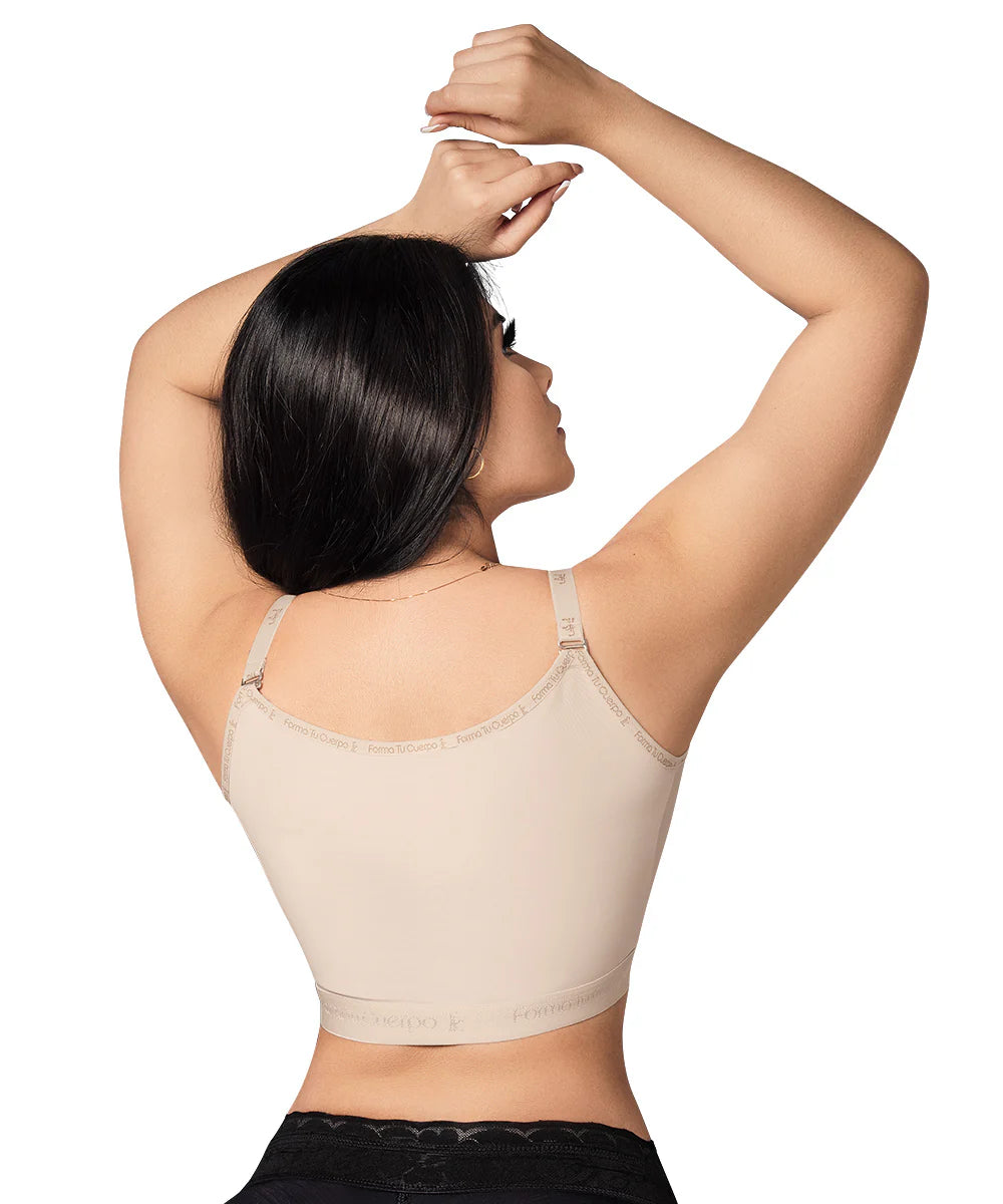 BRASIER CON FAJA - FAJA MOLDEADORA - BROCHES FRONTALES ( REF. C-033 )