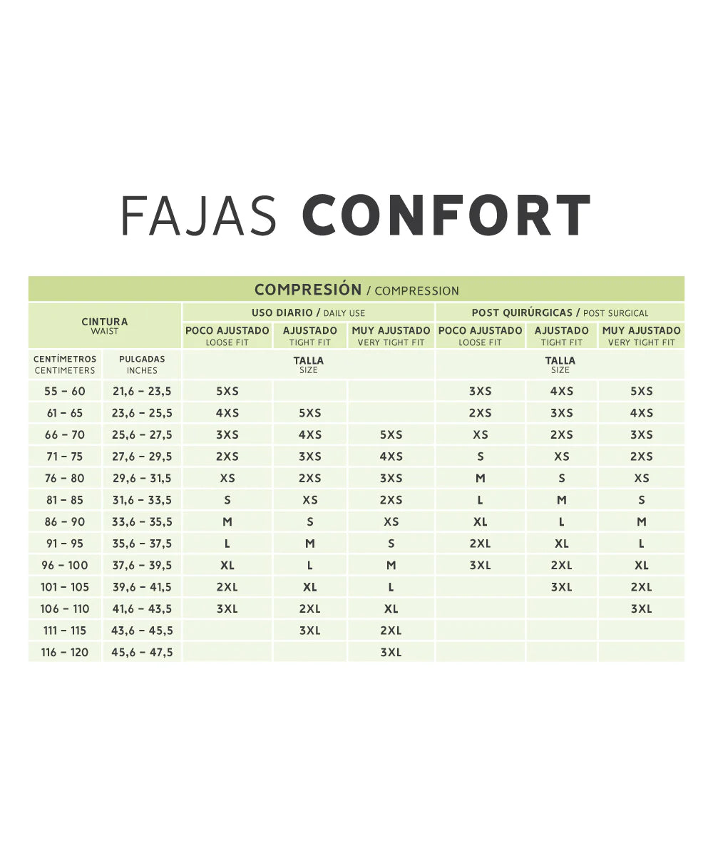 FAJA POST QUIRÚRGICA DE COMPRESIÓN ( REF. C-012 )