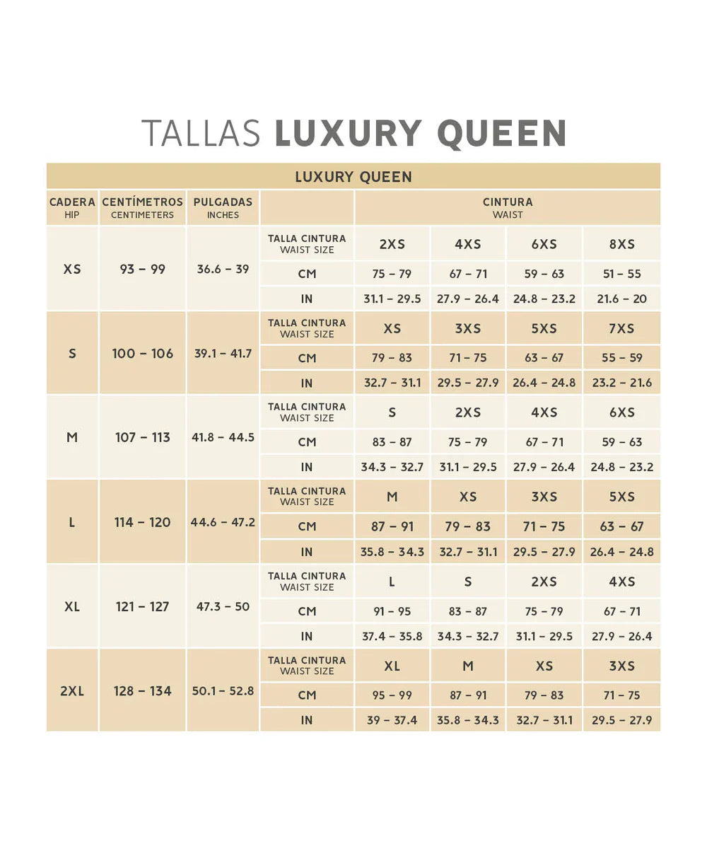 Hourglass body Shape - Luxury Queen - (REF. LUX-213)