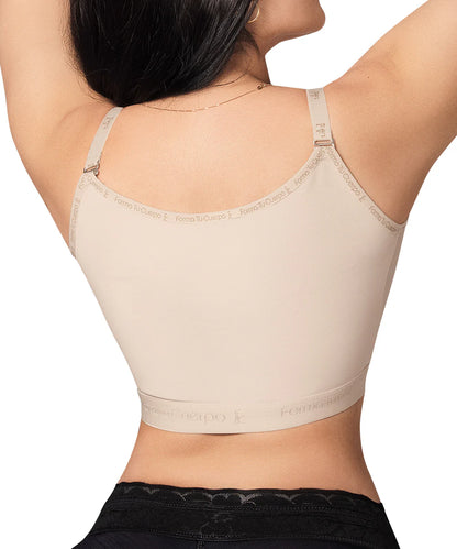 BRASIER CON FAJA - FAJA MOLDEADORA - BROCHES FRONTALES ( REF. C-033 )