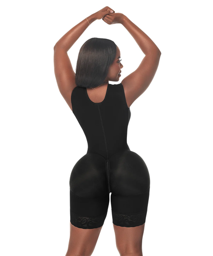 Faja BBL Luxury Queen LUXBBL-293 negra vista posterior